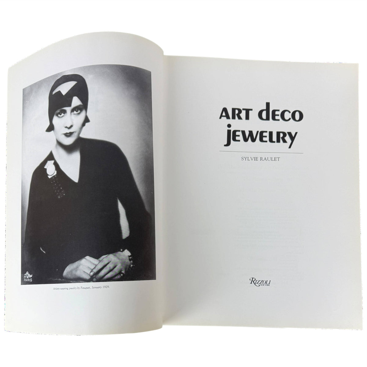 Art Deco Jewelry Sylvie Raulet Rizzoli title page