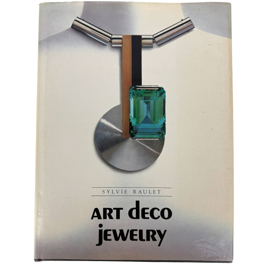 Art Deco Jewelry by Sylvie Raulet Rizzoli hardcover book with dust jacket