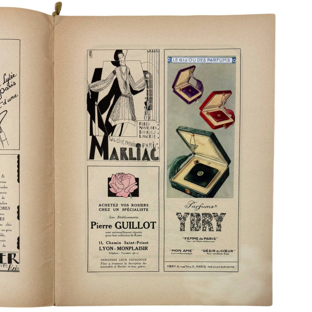 1927 Art Goût Beauté Fashion Magazine Paris Couture Pochoir Illustrations Paul Poiret