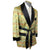 1950s 60s Vintage Smoking Jacket Short Lounging Robe Size M
