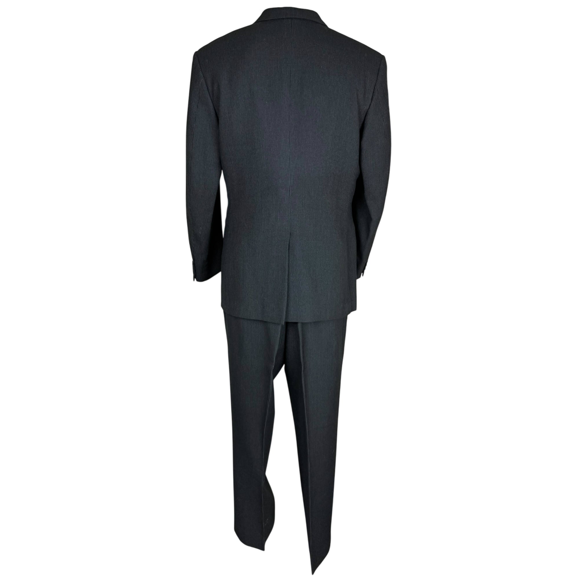 Back view of Vintage 1968 Austin Reed bespoke 3 piece suit London