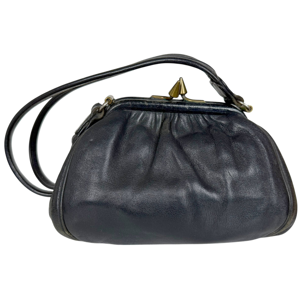 Vintage 1950s Handbag by Bagcraft Bags, England Leather Purse
