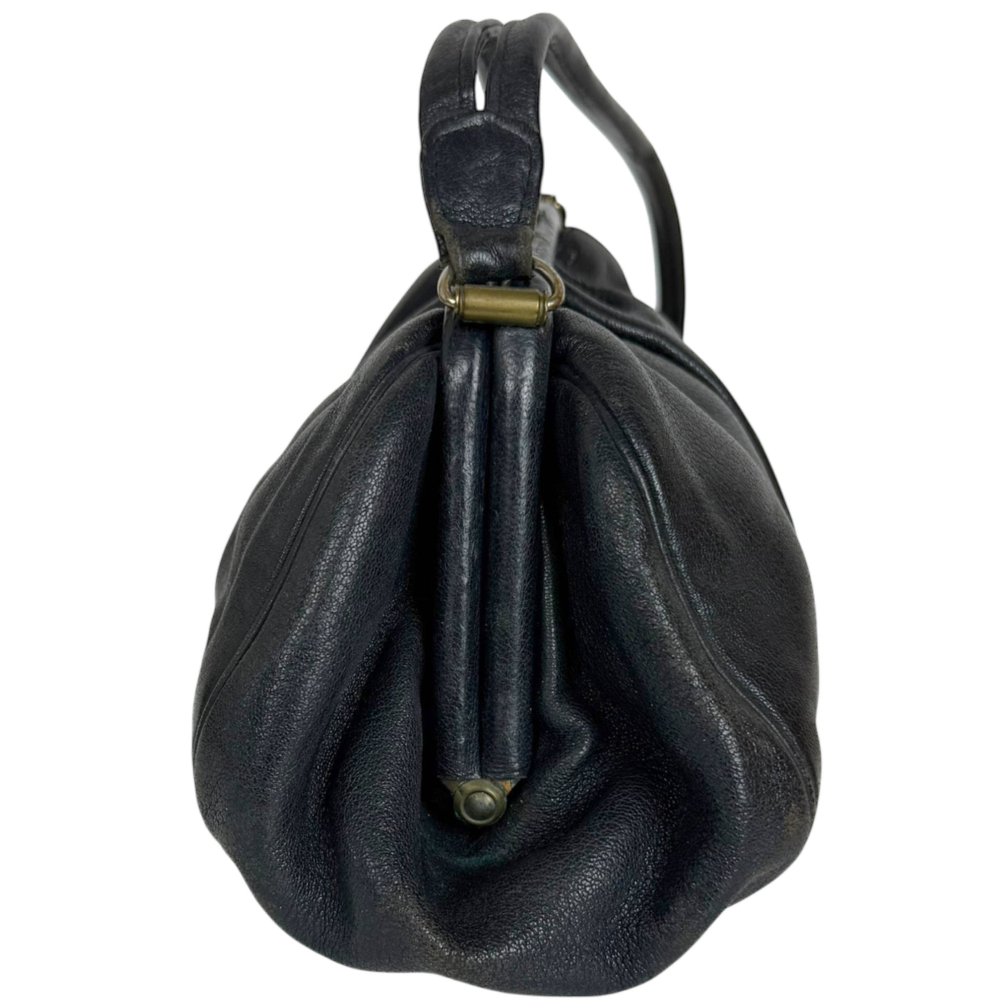 Vintage 1950s Handbag by Bagcraft Bags, England Leather Purse