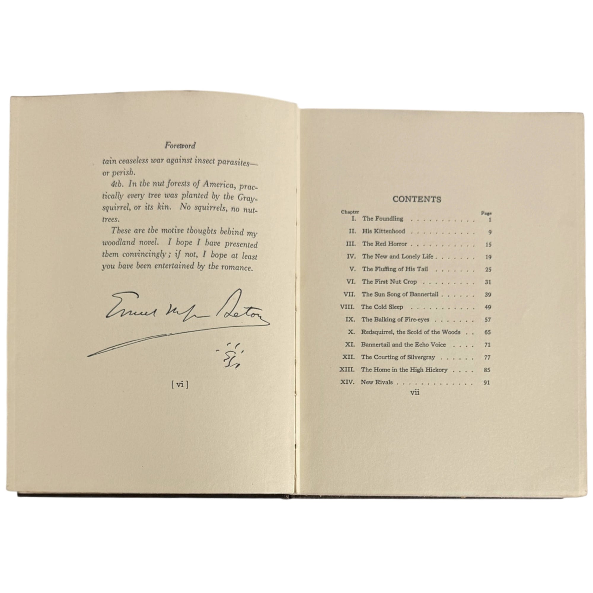 foreword to bannertail by ernest thompson seton