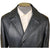 Vintage 1960s Black Leather Coat Bantamac Canada Mens Size M