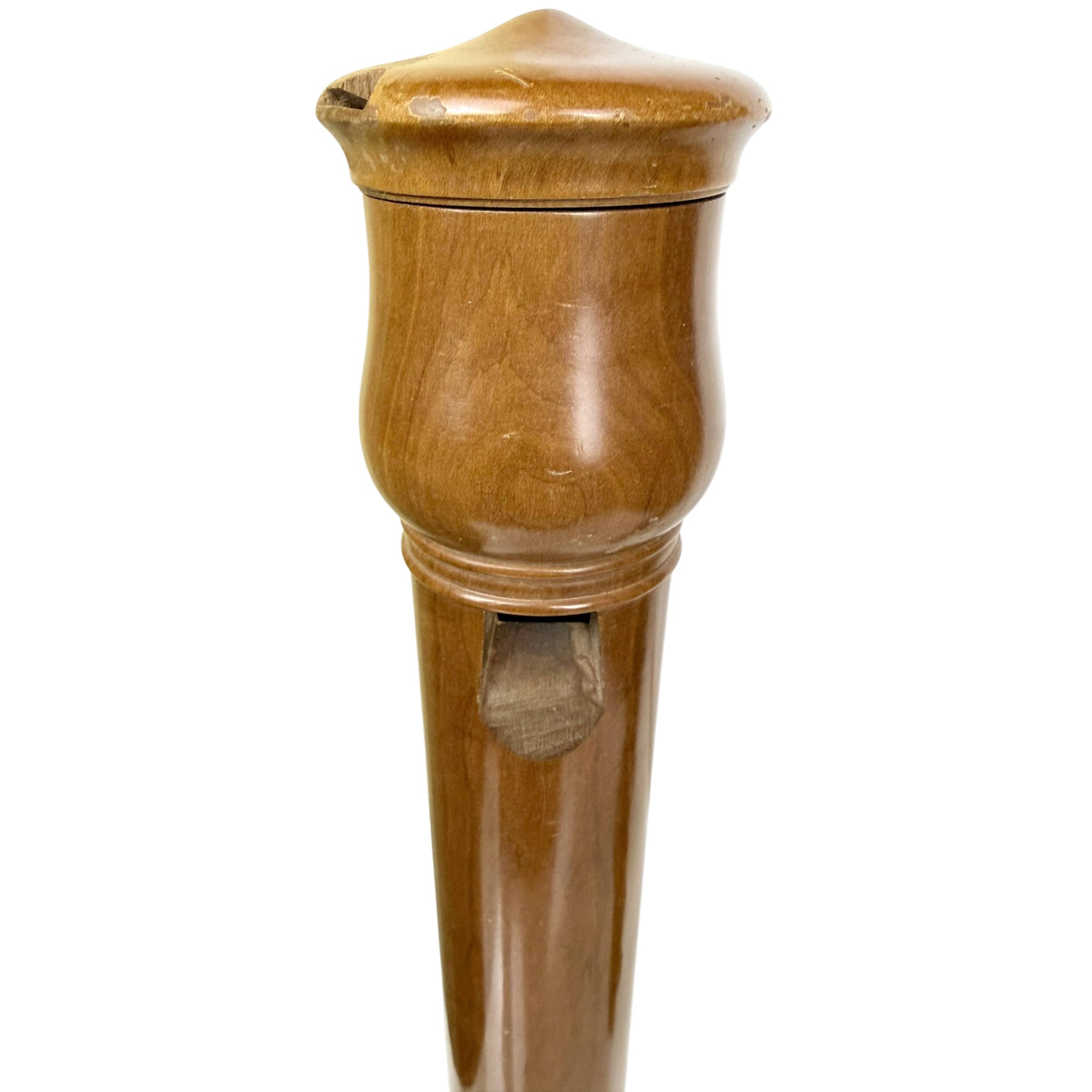 fontanelle of antique bass recorder