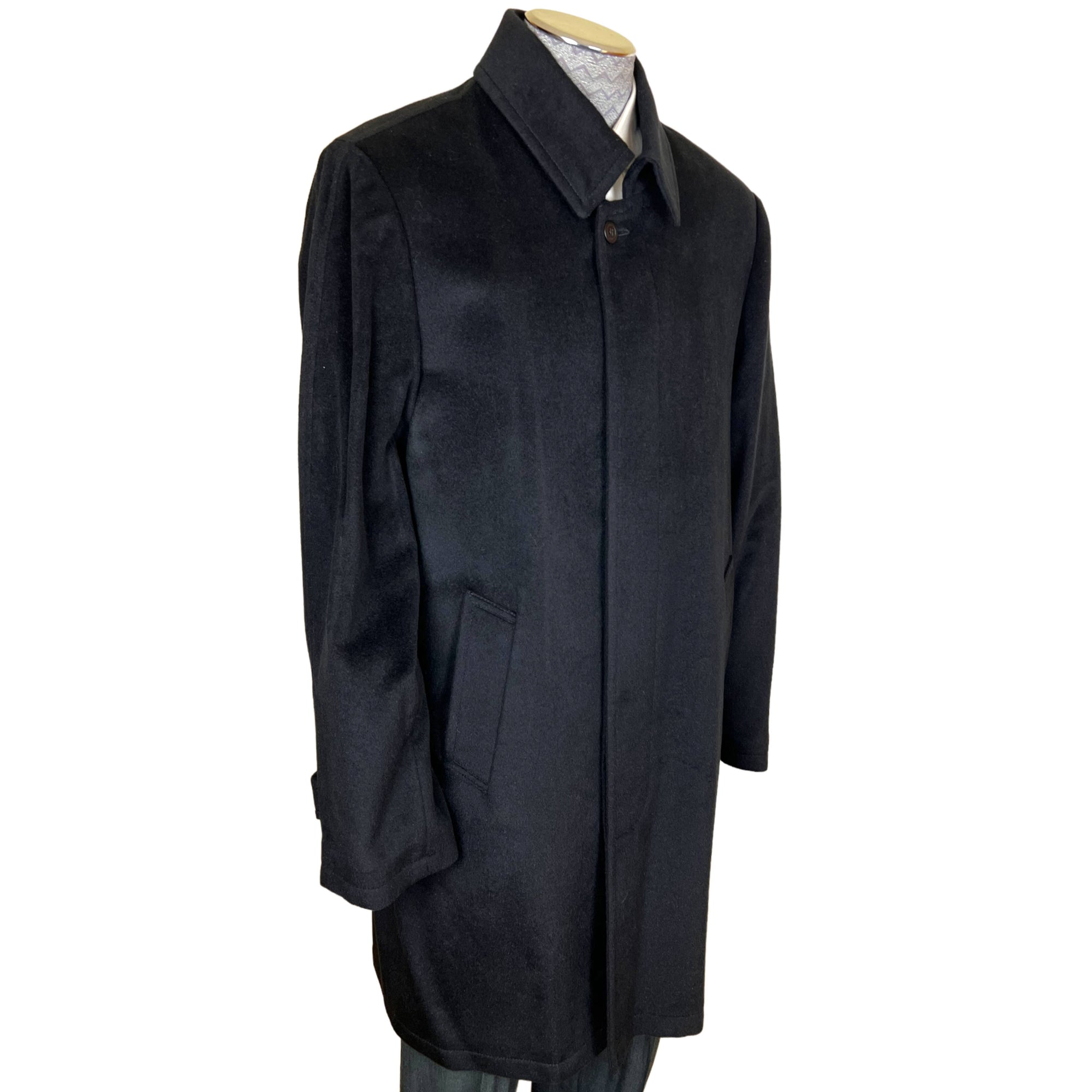 Vintage Baumler Cashmere Overcoat European Size 50