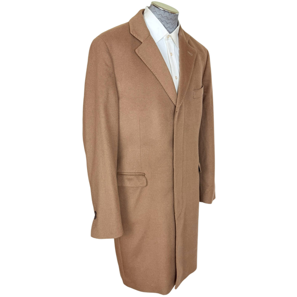 Baumler Pure Cashmere Overcoat Lanificio Fratelli Balli 46