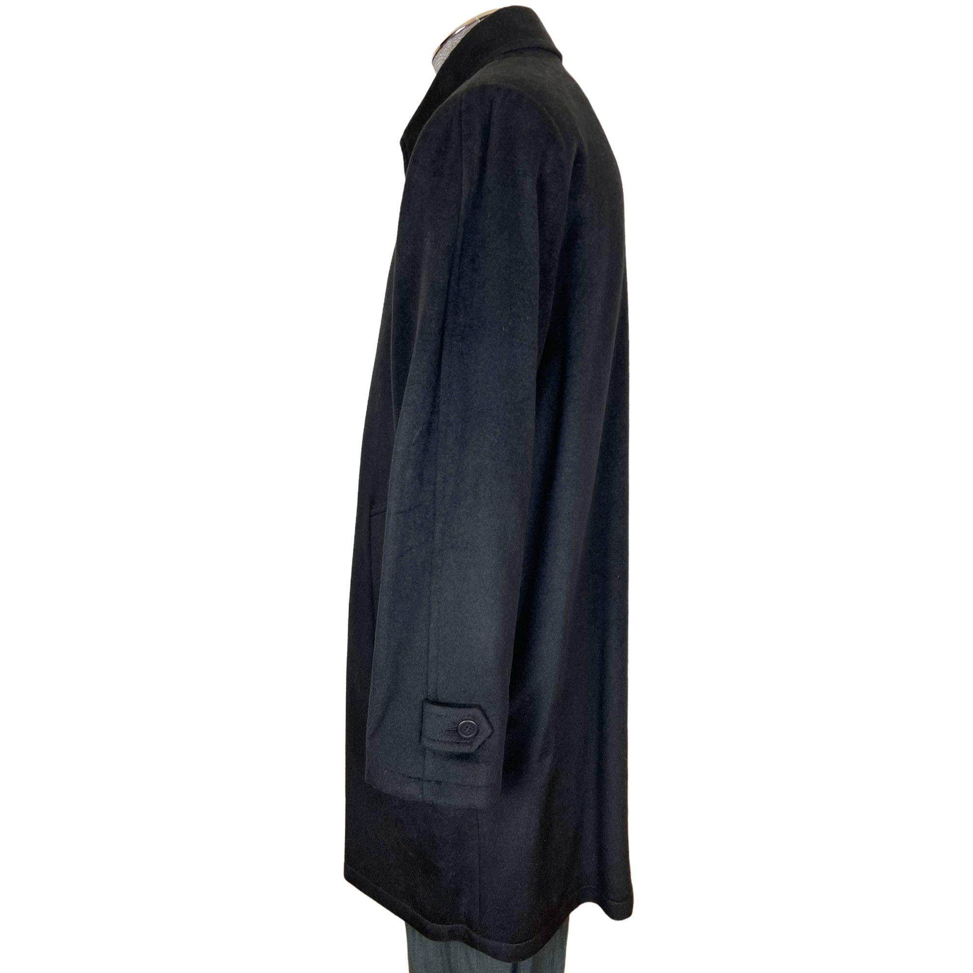 Vintage Baumler Cashmere Overcoat European Size 50