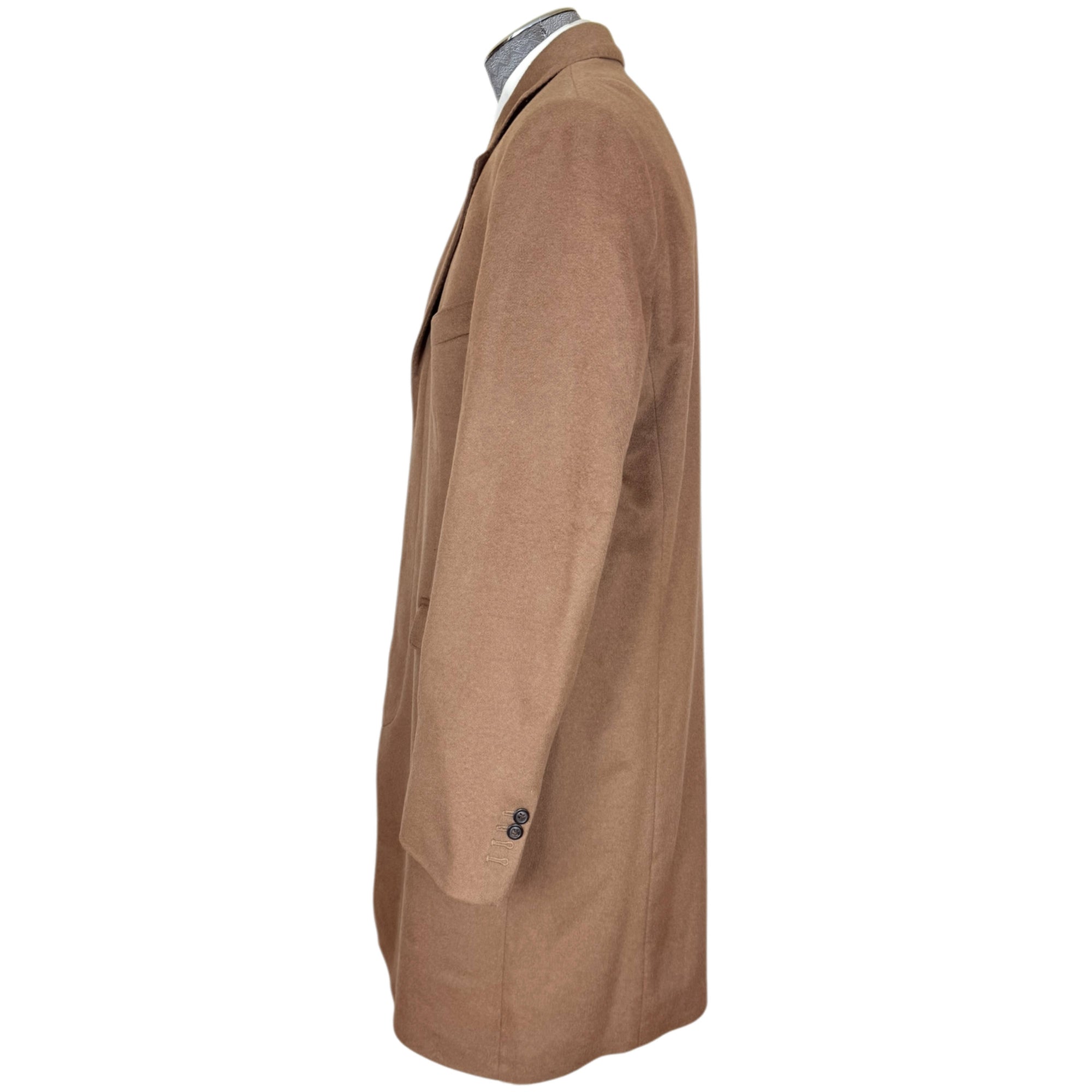 Baumler Pure Cashmere Overcoat Lanificio Fratelli Balli 46