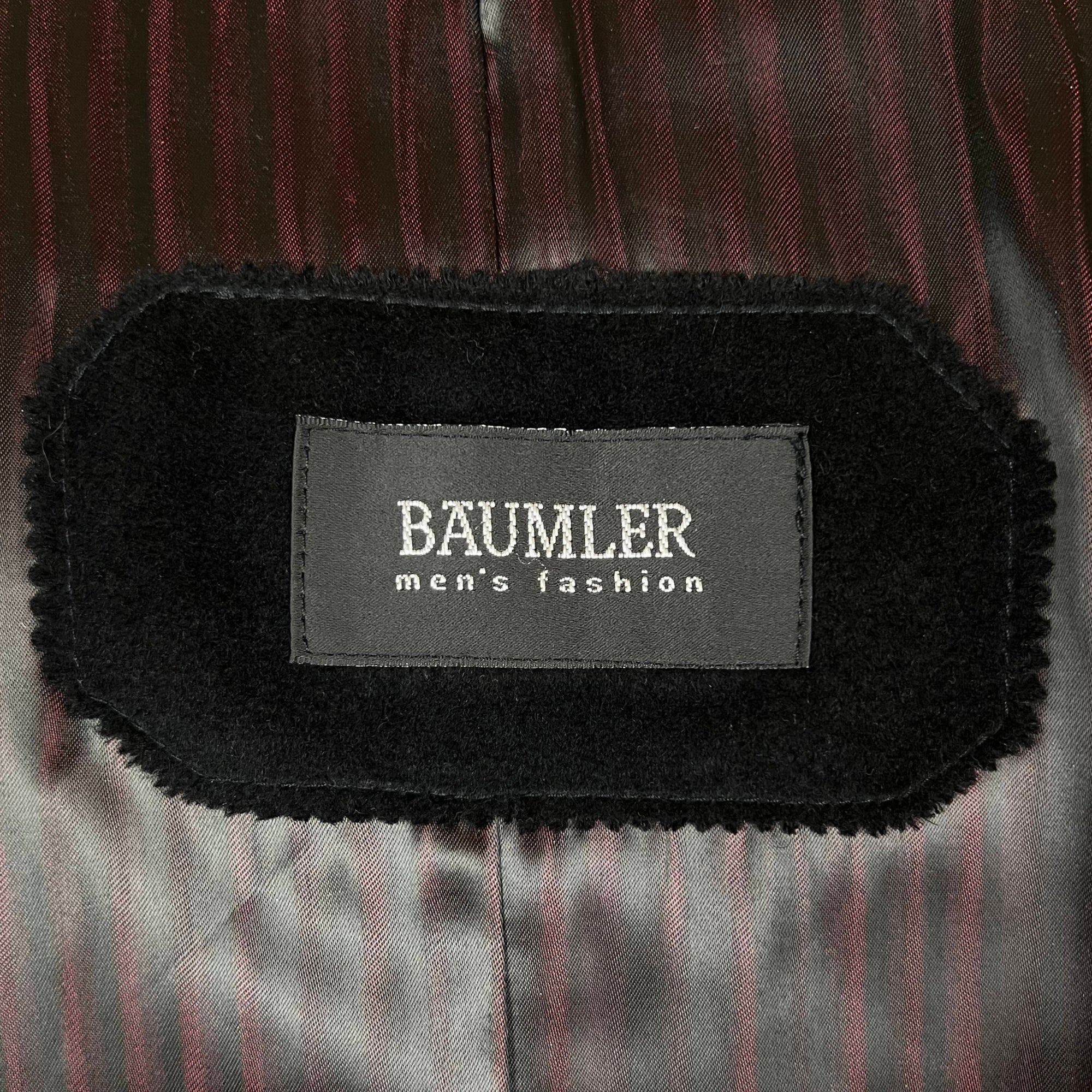 Vintage Baumler Cashmere Overcoat European Size 50