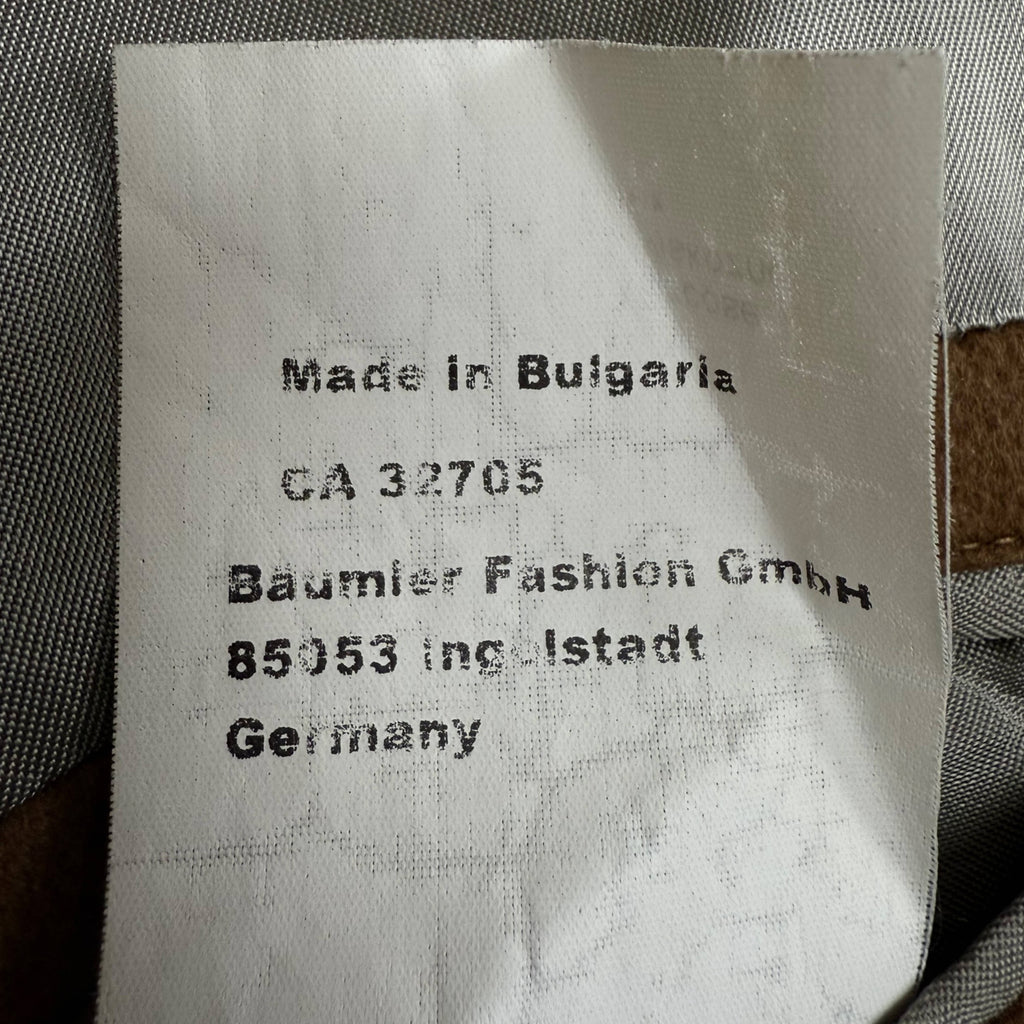 Baumler Pure Cashmere Overcoat Lanificio Fratelli Balli 46