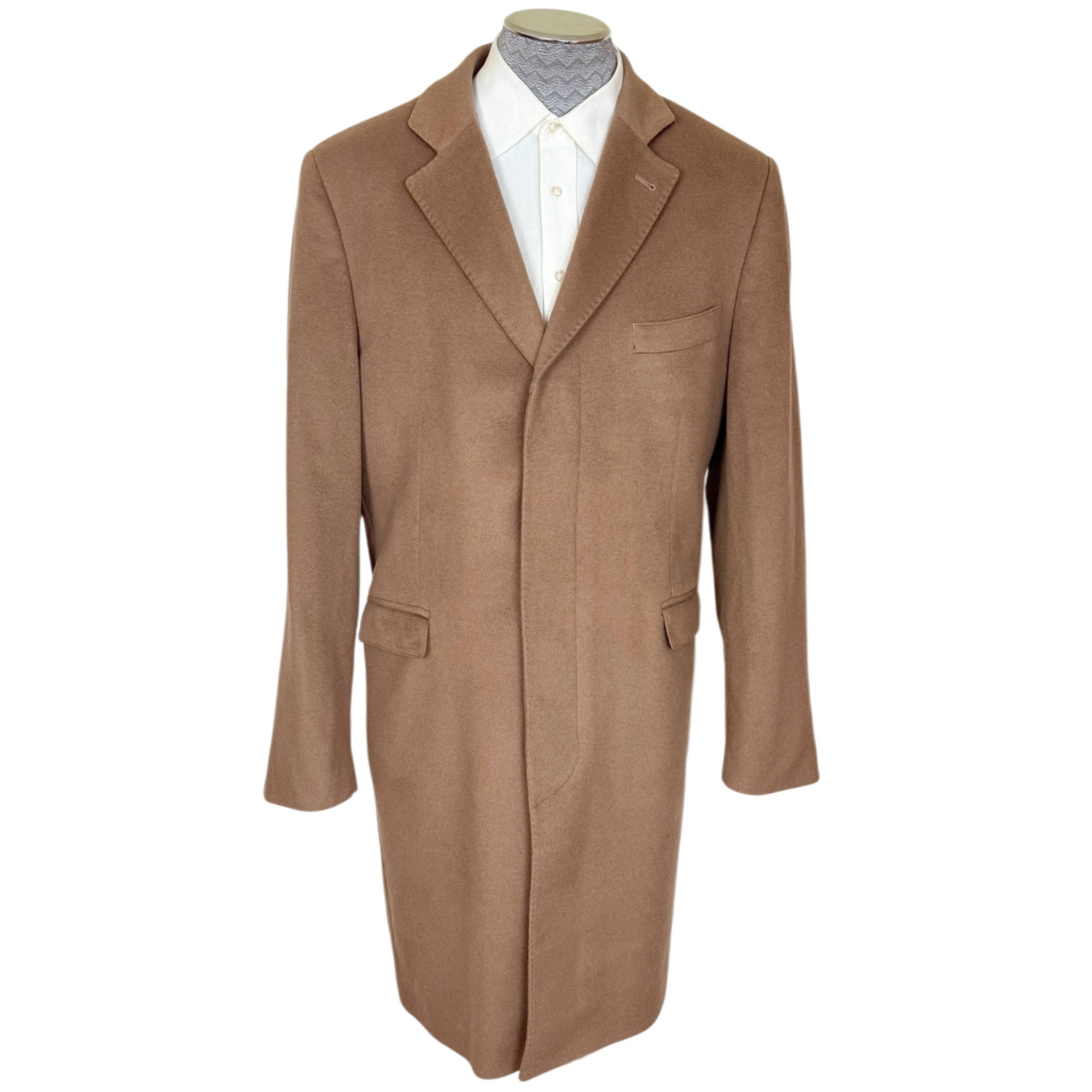 Baumler Pure Cashmere Overcoat Lanificio Fratelli Balli 46