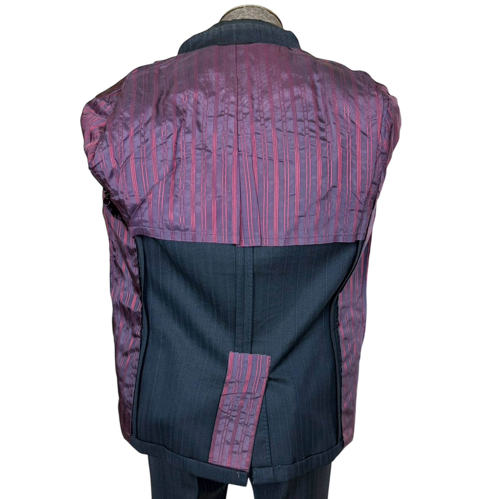 Vintage 1970 Men’s Suit Hand Tailored and Dated Size Small