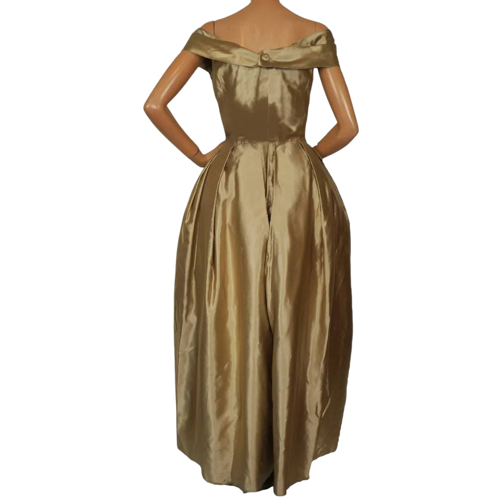 back view of 1940s Evening Gown by Bianca Gusmaroli