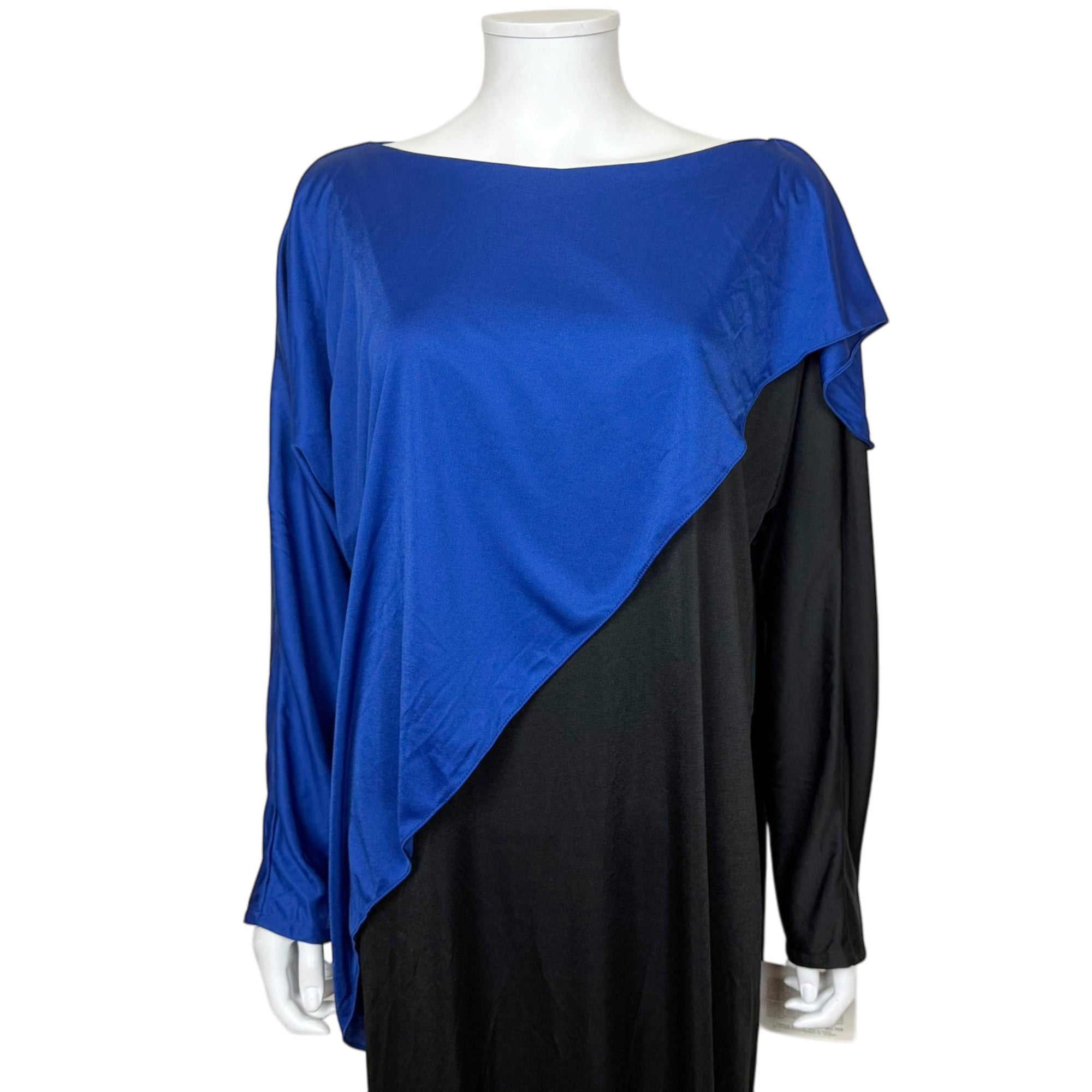Vintage NWT 1980s Bill Tice Hostess Dress Lounging Gown Sz L