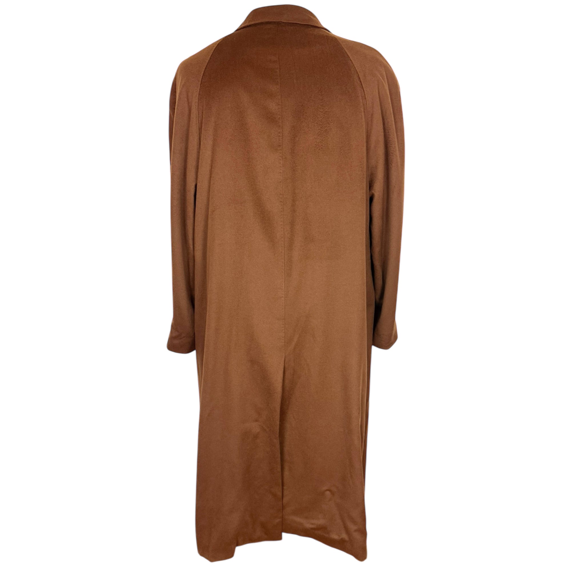 Vintage Cashmere Overcoat Custom Tailored Men’s Coat Sz XL