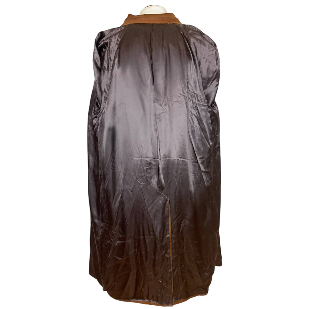 Vintage Cashmere Overcoat Custom Tailored Men’s Coat Sz XL