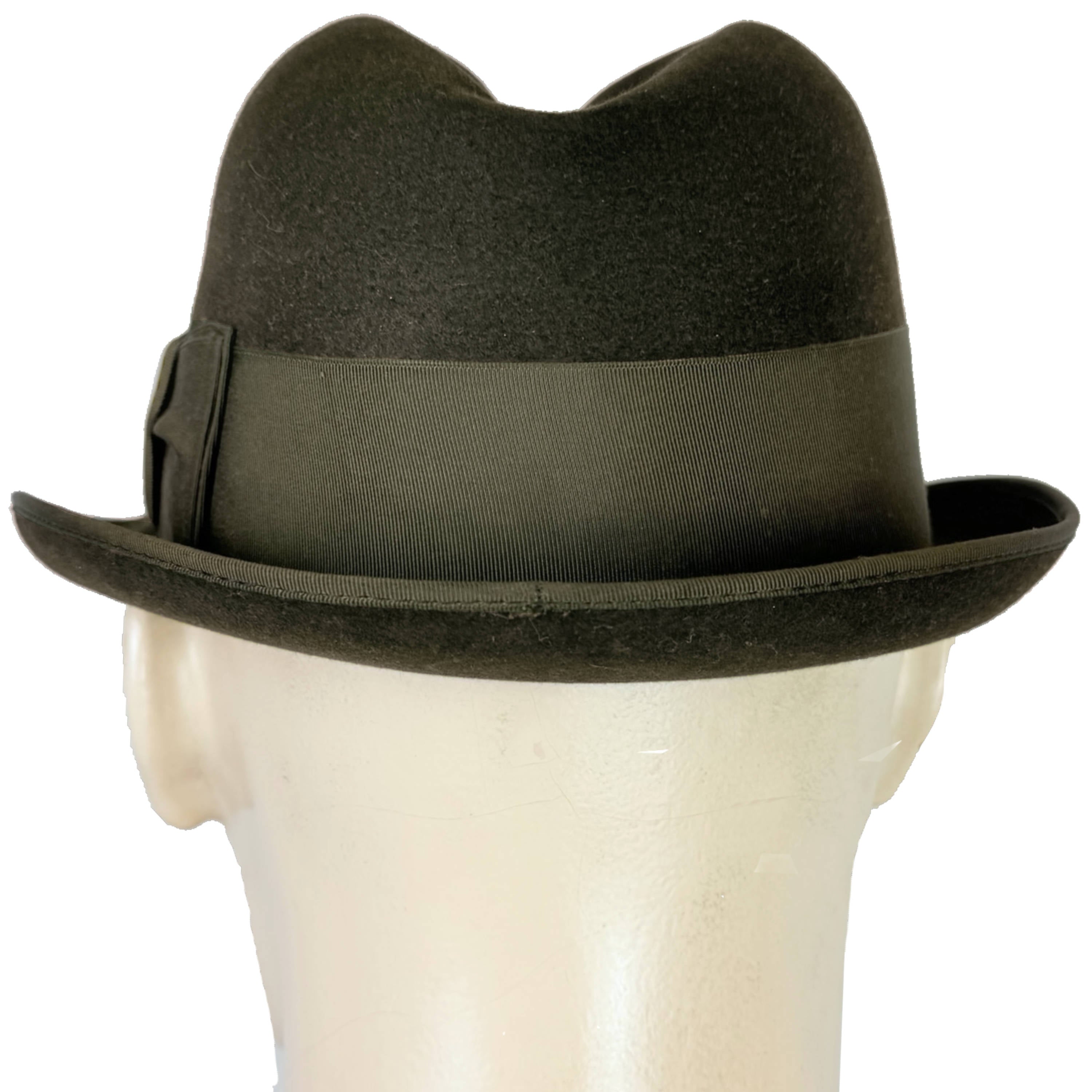 1950s Vintage Biltmore Fedora Hat 4X Beaver Blend 7 1/8 – Poppy's