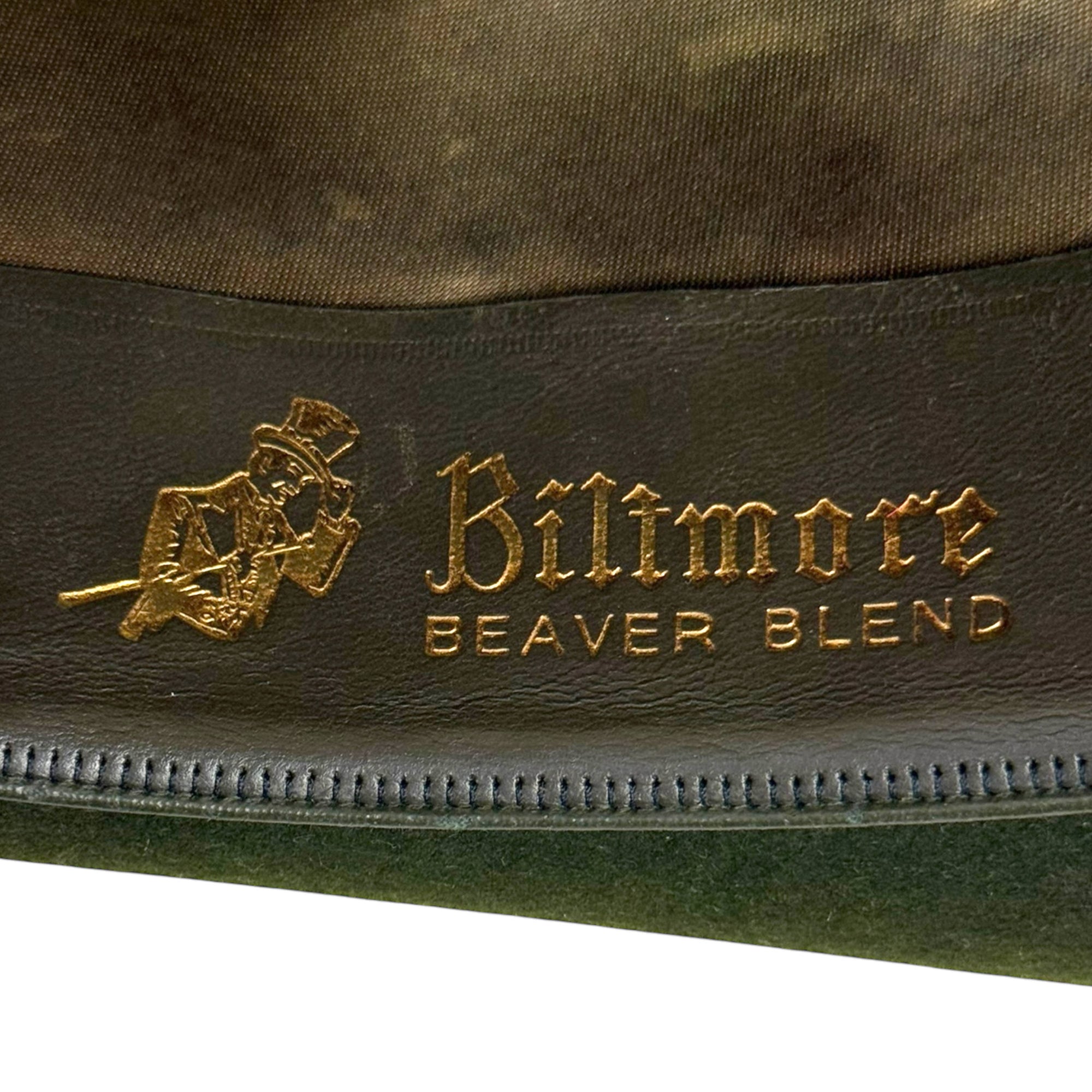 1950s Vintage Biltmore Fedora Hat 4X Beaver Blend 7 1/8