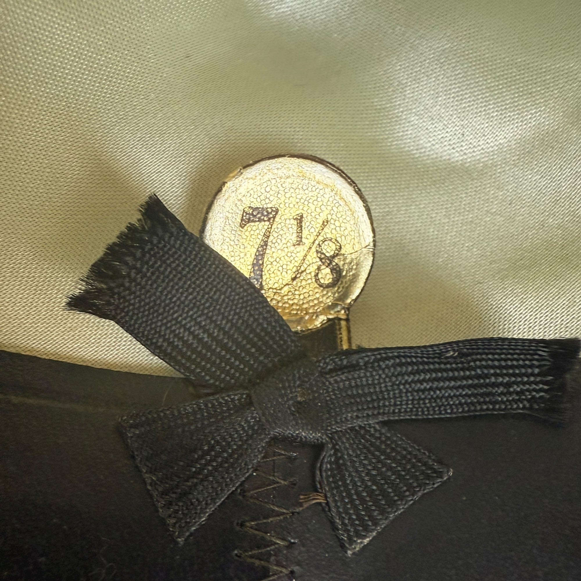 Vintage Biltmore Fedora Golden Pheasant Green Velour 7 1/8