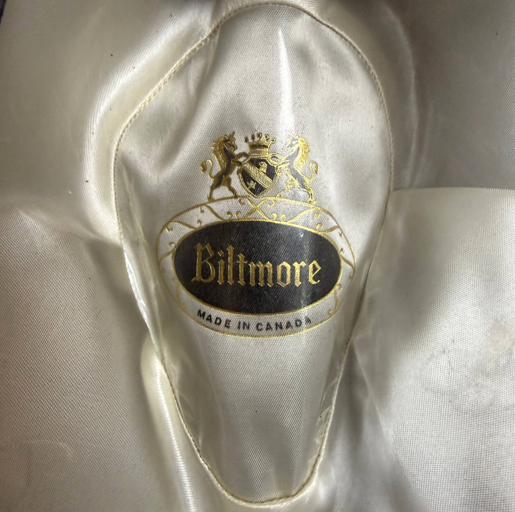 Biltmore Made in Canada satin liner crest