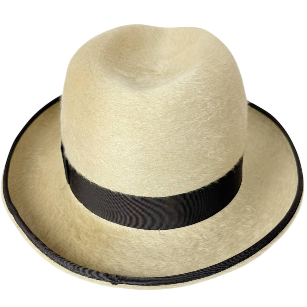 Vintage 60s Biltmore Rondelay Fedora Hat Beaver Plush 7 3/8