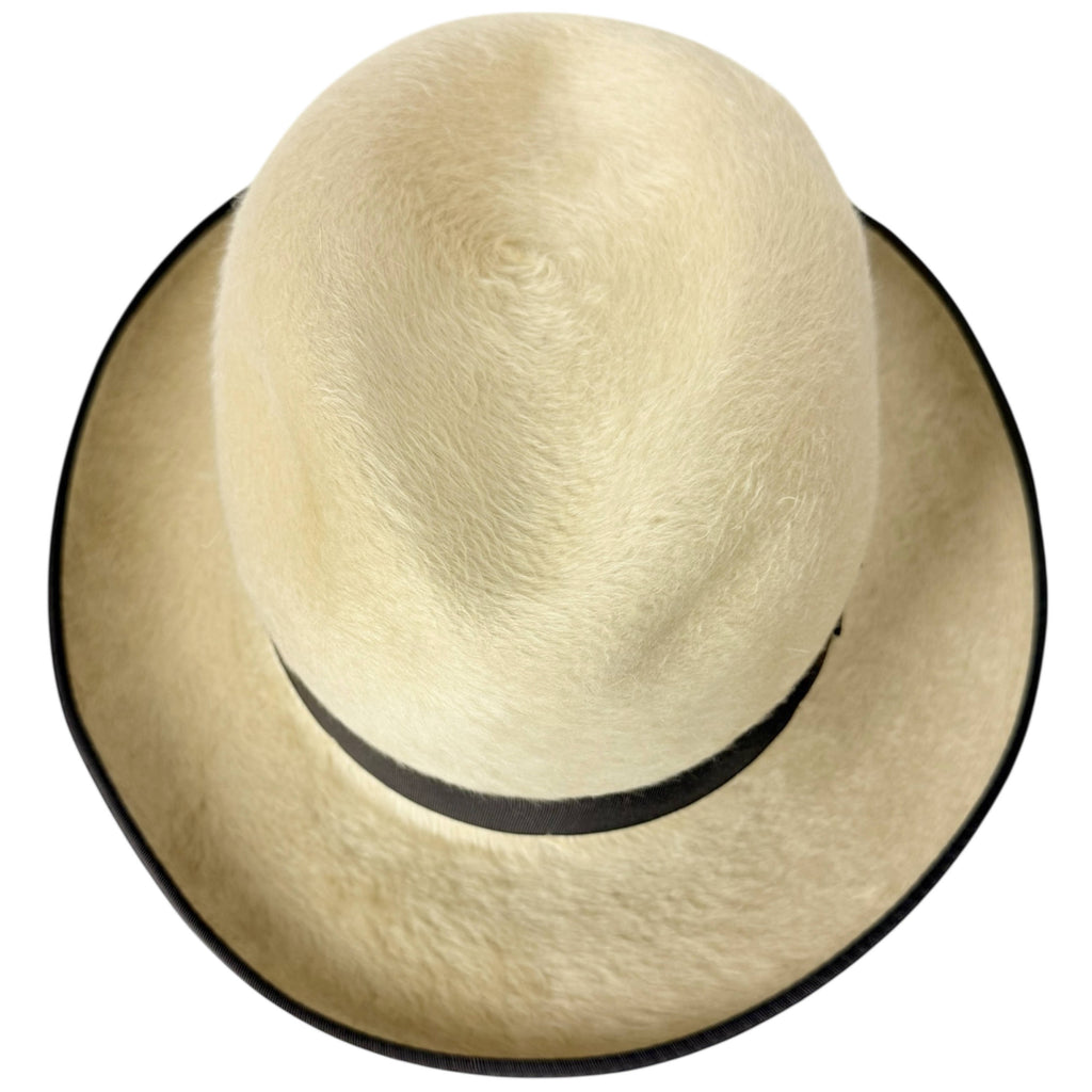 Vintage 60s Biltmore Rondelay Fedora Hat Beaver Plush 7 3/8