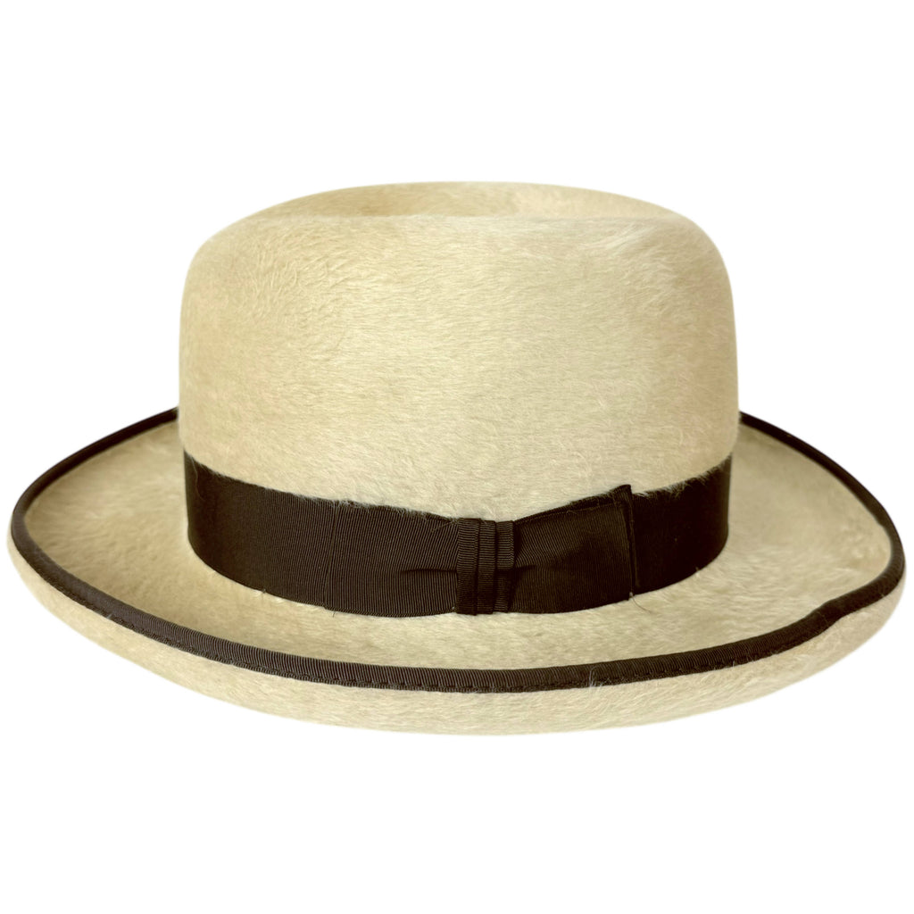 Vintage 60s Biltmore Rondelay Fedora Hat Beaver Plush 7 3/8