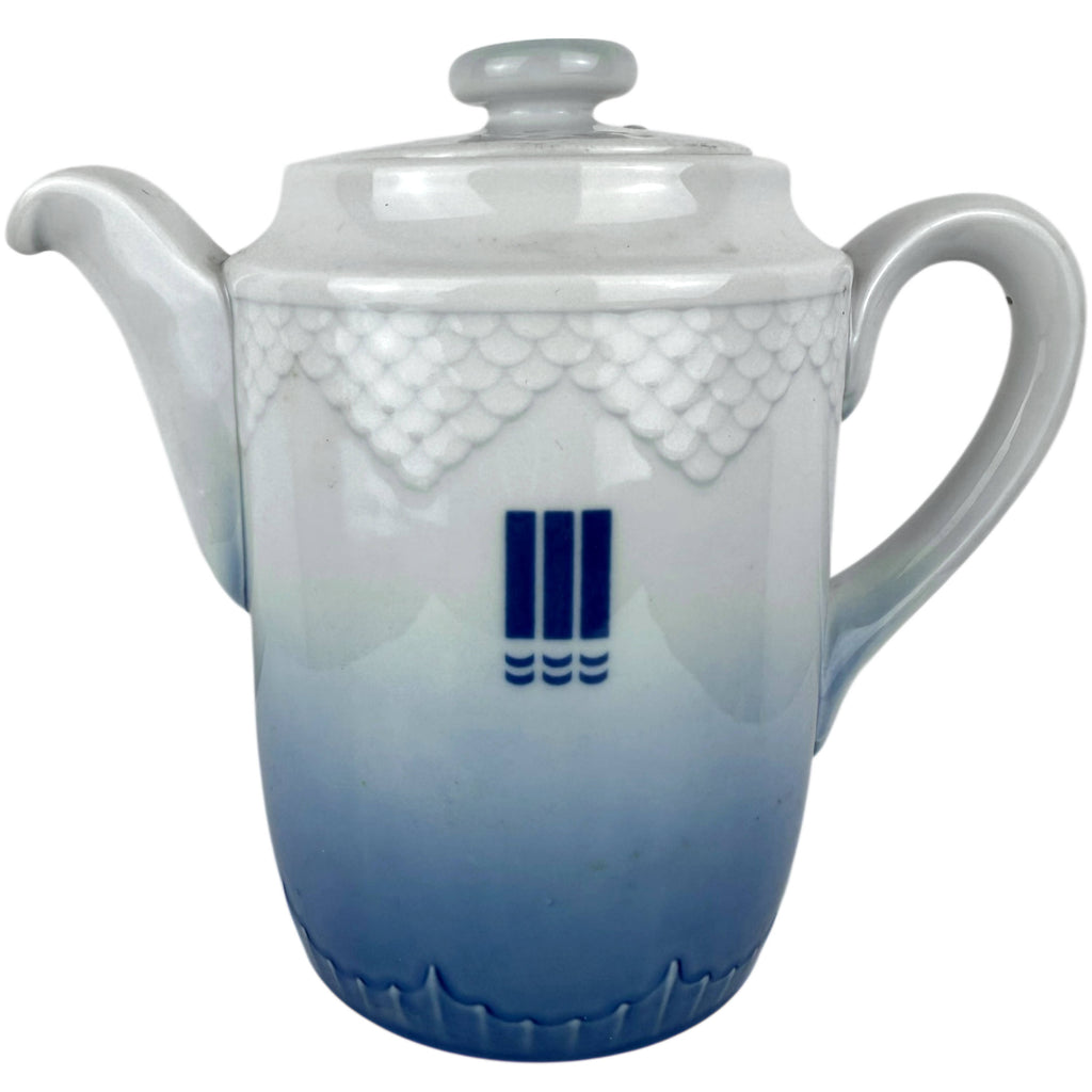 Vintage 70s Bing & Grøndahl Hotel Coffee Pot w Cups Denmark