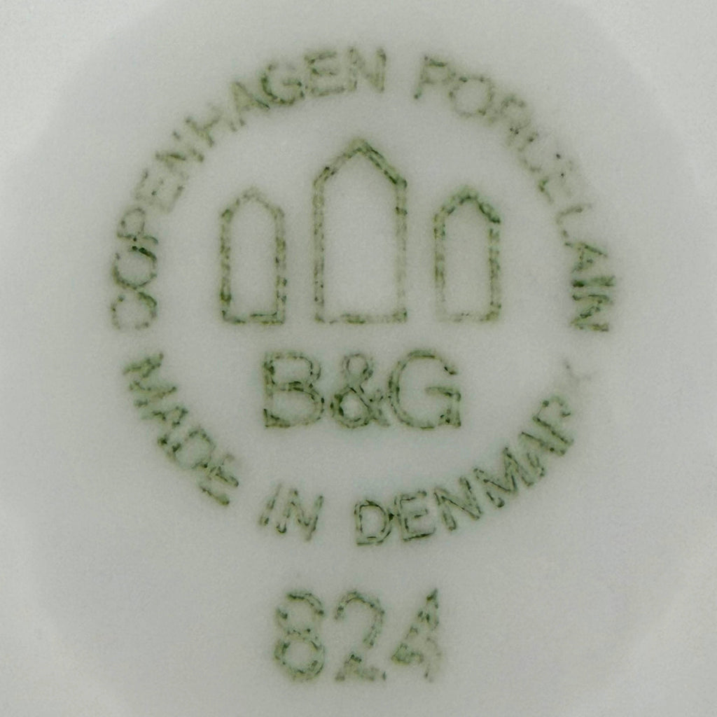 Vintage 70s Bing & Grøndahl Hotel Coffee Pot w Cups Denmark