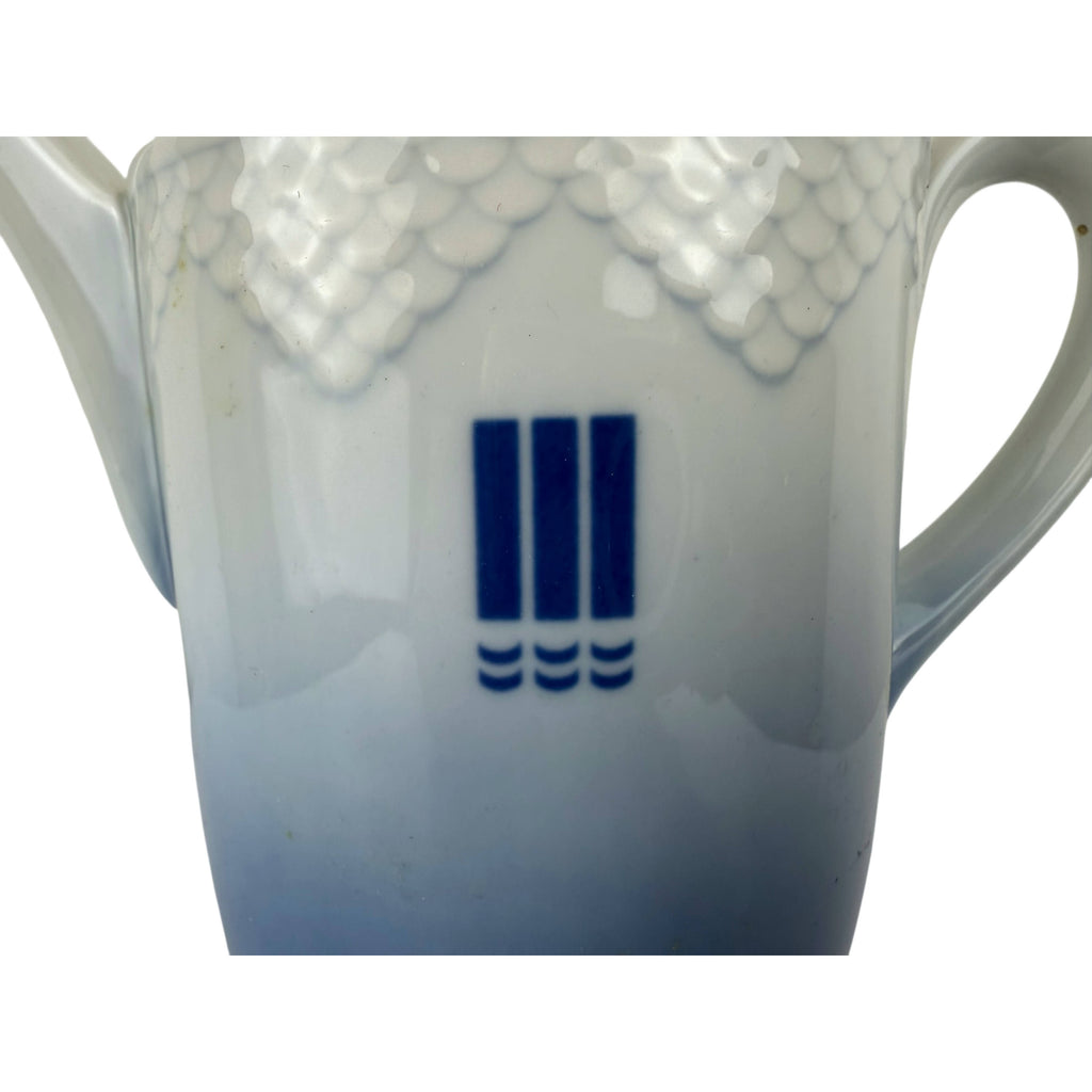 Vintage 70s Bing & Grøndahl Hotel Coffee Pot w Cups Denmark