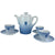 Vintage 70s Bing & Grøndahl Hotel Coffee Pot w Cups Denmark
