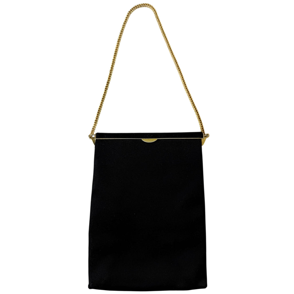 60s Vintage Peau de Soie Evening Bag Made in Italy for Birks