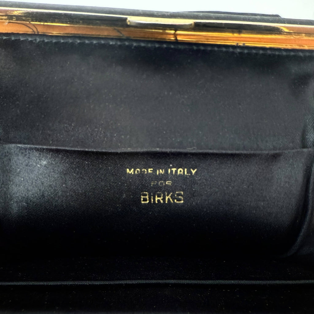 60s Vintage Peau de Soie Evening Bag Made in Italy for Birks