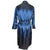 Vintage 1950s Brocade Dressing Gown Paisley Pattern Size M