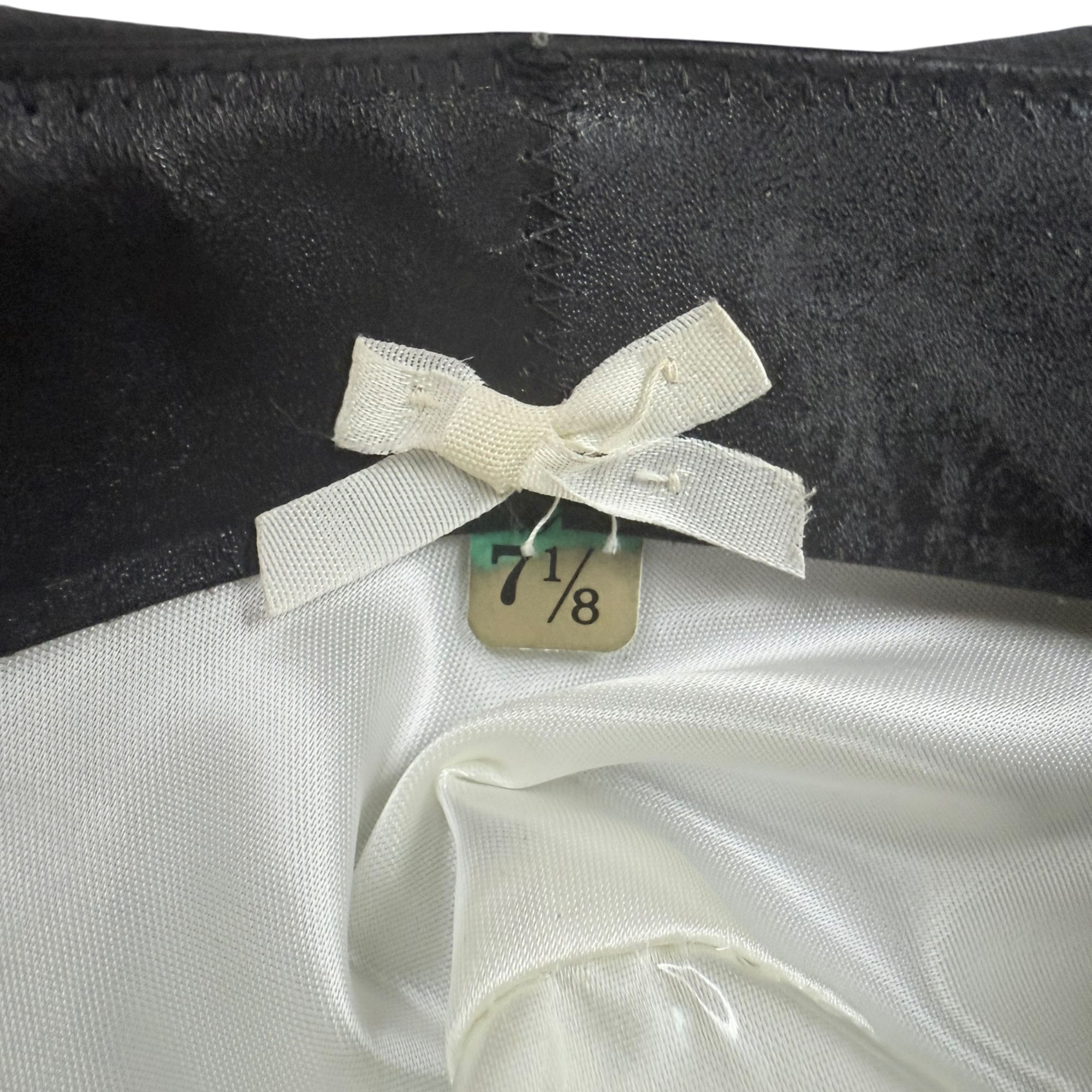 Vintage 1960s Blue Fedora Hat Fur Felt Bobby Lee Size 7 1/8