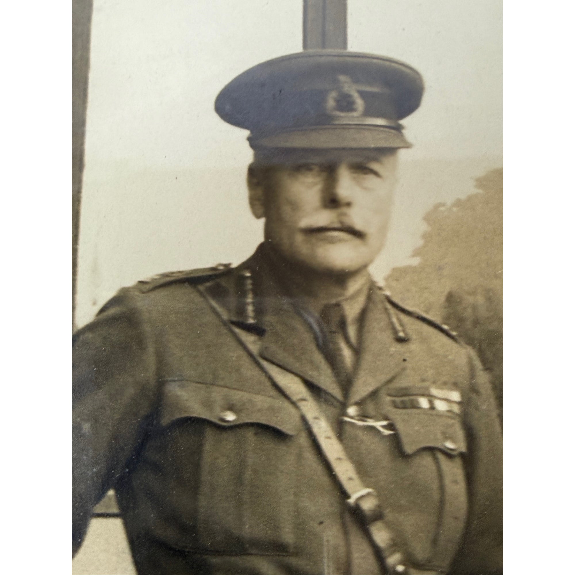 close up of signed photo of general douglas haig