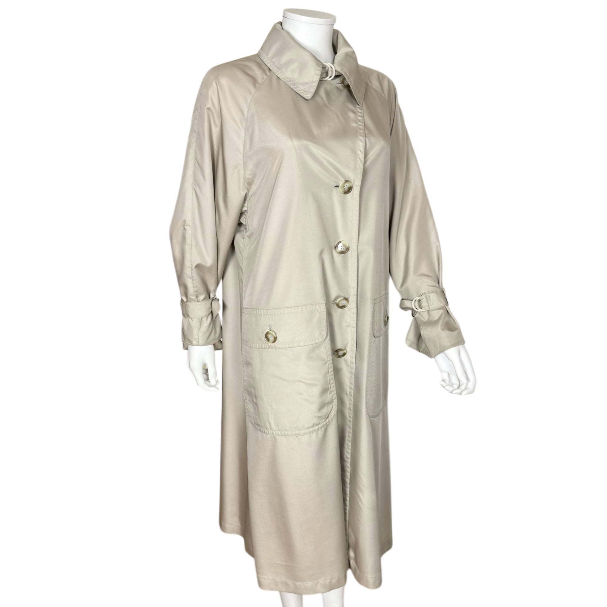 Vintage 1970s Bonnie Cashin Raincoat Ladies Size 10