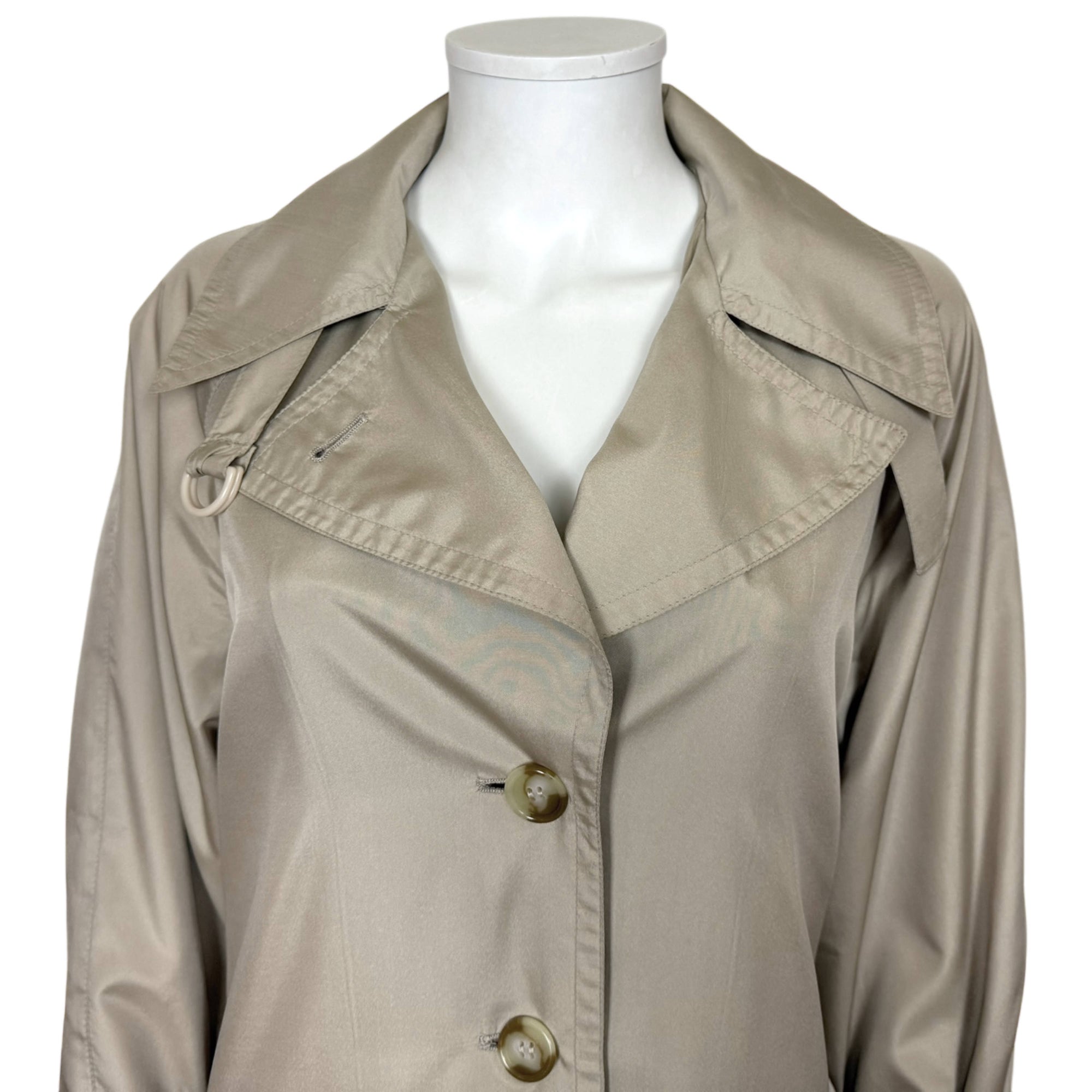 Vintage 1970s Bonnie Cashin Raincoat Ladies Size 10