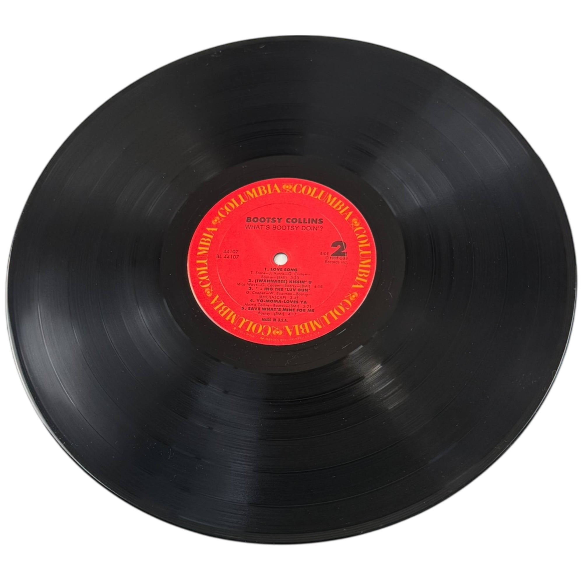 1988 Bootsy Collins LP Vinyl Record What’s Bootsy Doin’? VG+