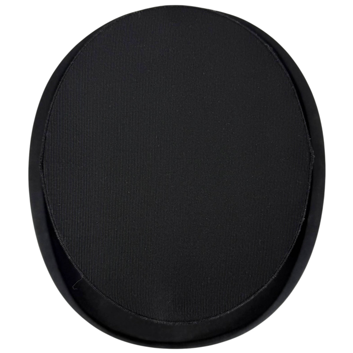 lack silk grosgrain crown  top of Borsalino top hat 
