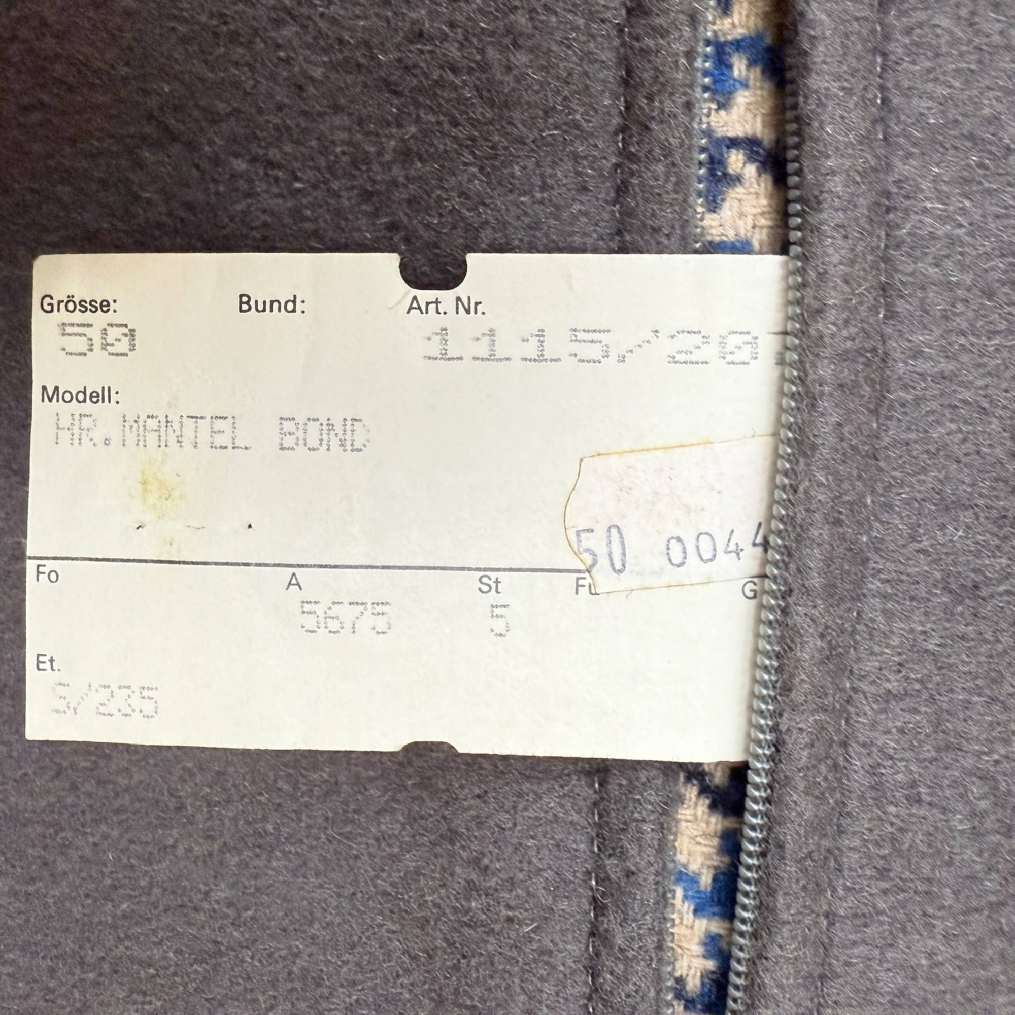 1970s Vintage Wool Trench Coat Bosseli Made in Austria Sz M