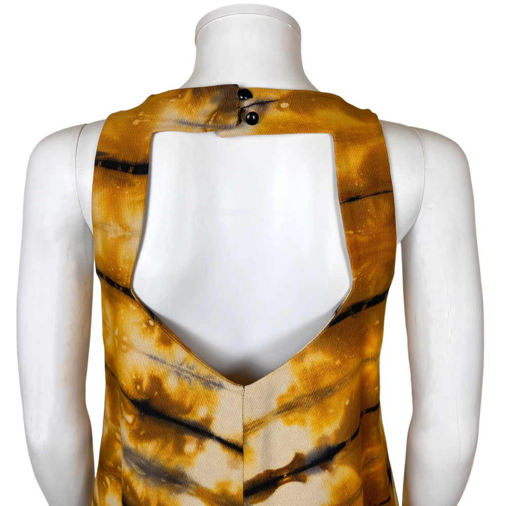 Vintage 1960s Tie Dye Dress Boul’ Miche by Gerald Pierce M