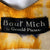 Vintage 1960s Tie Dye Dress Boul’ Miche by Gerald Pierce M