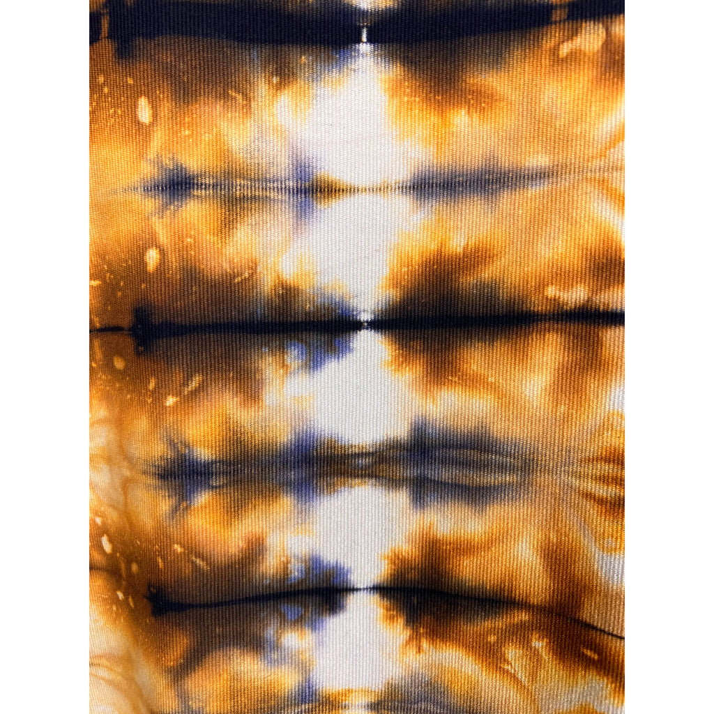 Vintage 1960s Tie Dye Dress Boul’ Miche by Gerald Pierce M