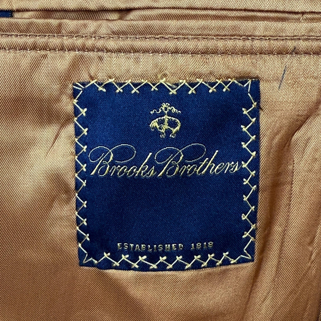 Vintage Brooks Brothers Sport Coat Wool Cashmere USA Size 43