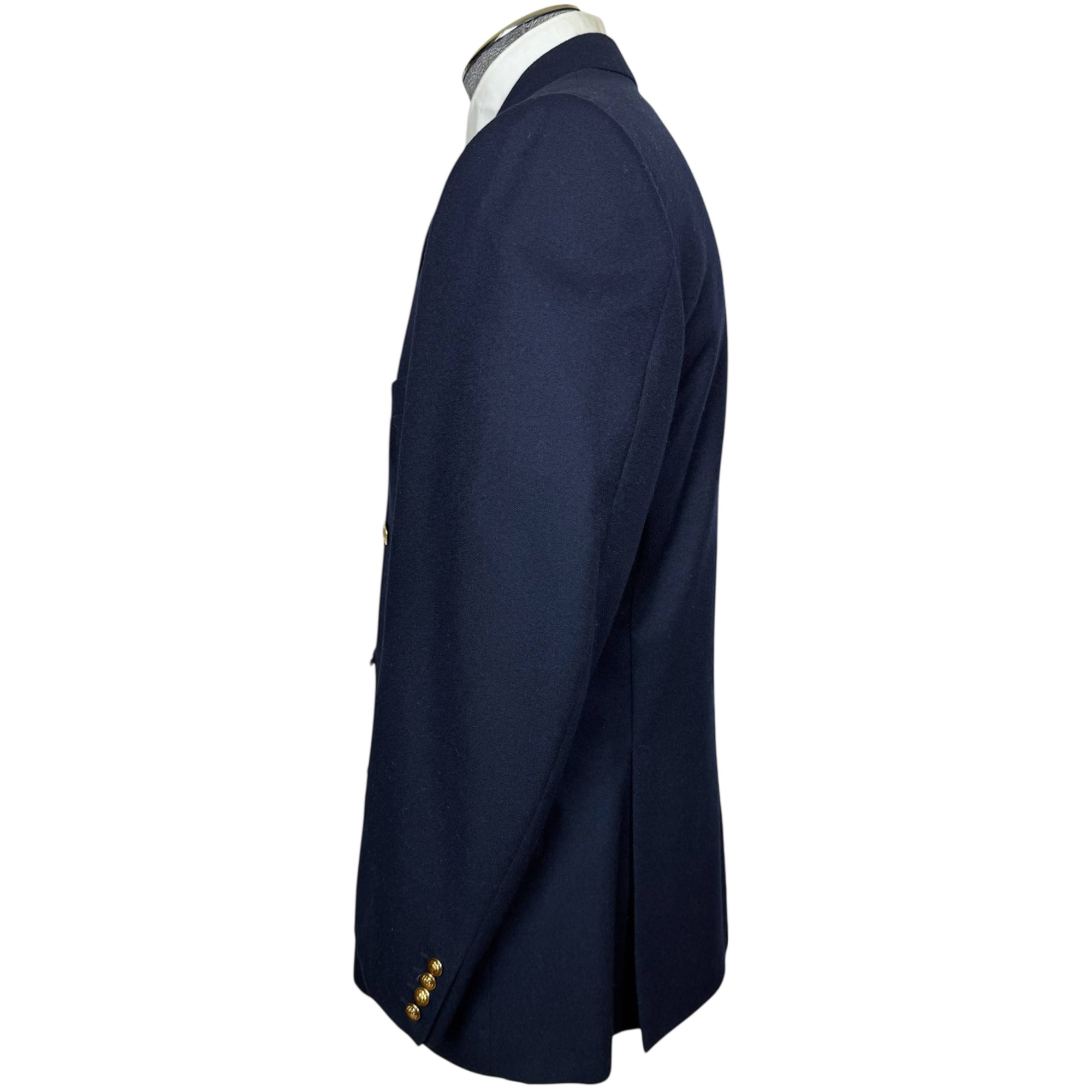 Vintage 1980s Burberrys’ Prorsum Blazer Navy Wool Mens 40-42