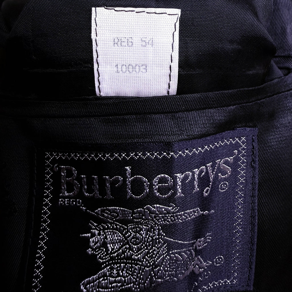 Vintage 1980s Burberrys’ Prorsum Blazer Navy Wool Mens 40-42