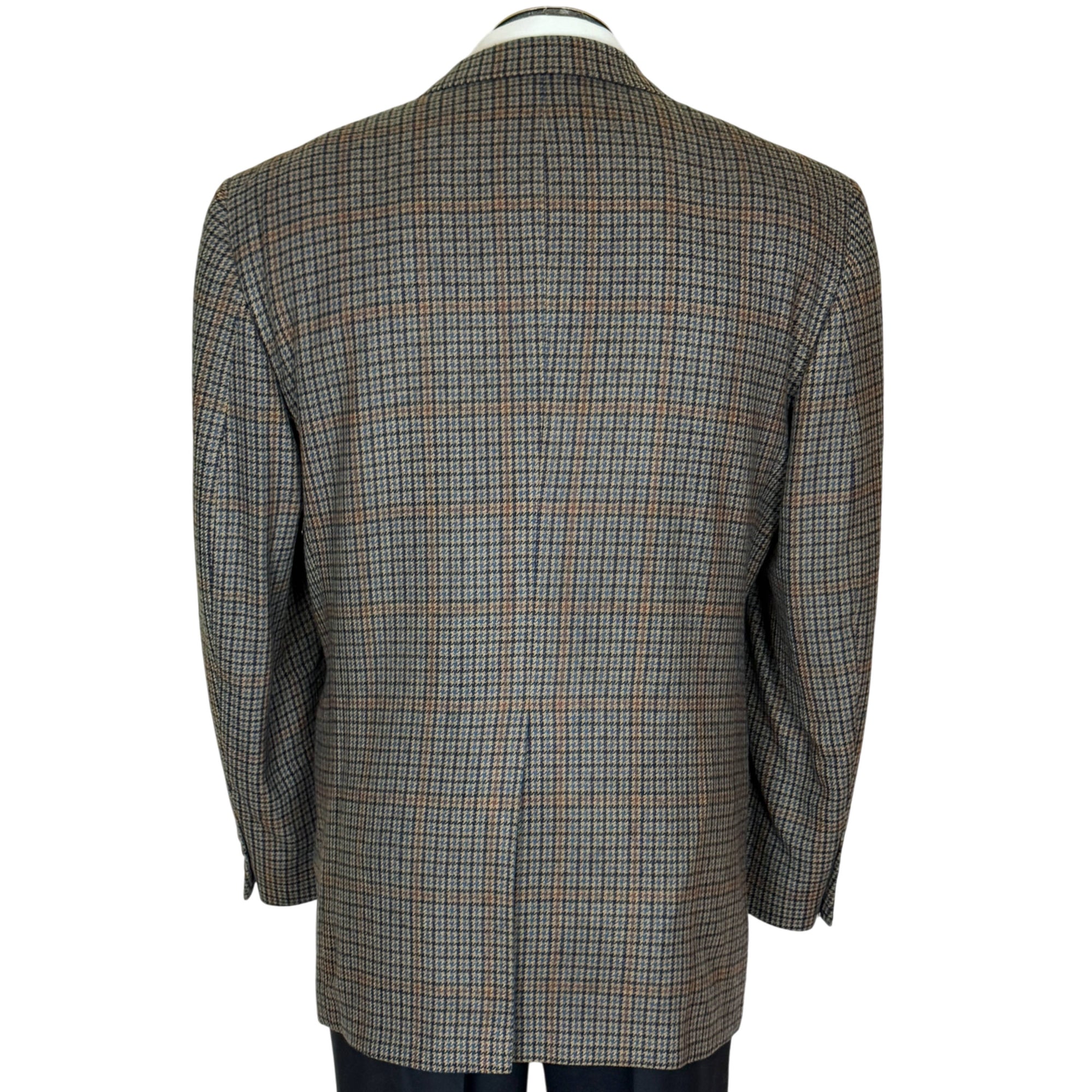Back of vintage Burberrys Prorsum 100% cashmere men's sport coat